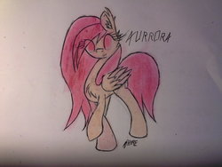 Size: 1024x768 | Tagged: safe, artist:ashyrecloud, oc, oc only, pegasus, pony, solo, traditional art