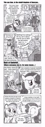 Size: 2014x5589 | Tagged: dead source, safe, artist:lumdrop, discord, pinkie pie, rainbow dash, rarity, g4, comic, crossover, edward chris von muir, final fantasy, final fantasy iv, spoony bard