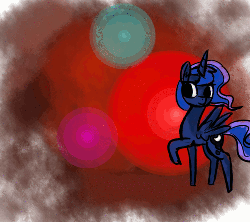 Size: 500x444 | Tagged: safe, artist:talludde, princess luna, alicorn, pony, ask the princess of night, g4, animated, dancing, eyes closed, female, mare, solo, tumblr