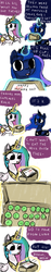 Size: 900x4800 | Tagged: safe, artist:talludde, princess celestia, princess luna, ask the princess of night, g4, comic, crossing the line twice, crying, cupcake, feels, mother's day, sad, tumblr