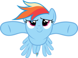 Size: 4802x3616 | Tagged: safe, artist:crusierpl, rainbow dash, g4, absurd resolution, female, flying, simple background, solo, transparent background, vector
