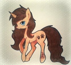 Size: 600x549 | Tagged: safe, artist:apocalypsekitty, oc, oc only, pony, unicorn, solo