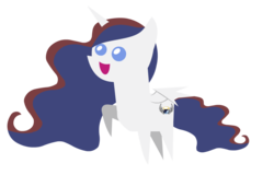 Size: 1024x654 | Tagged: safe, artist:tay-niko-yanuciq, oc, oc only, oc:princess clariosis, alicorn, pony, alicorn oc, pointy ponies, simple background, solo, transparent background