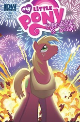 Size: 1265x1920 | Tagged: safe, artist:tony fleecs, idw, big macintosh, earth pony, pony, g4, comic cover, cover, male, stallion