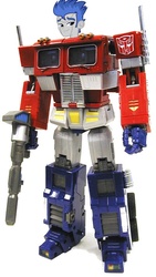 Size: 400x710 | Tagged: safe, flash sentry, robot, g4, exploitable meme, flash sentry savior of the universe, hasbro, mecha, meme, optimus prime, transformers