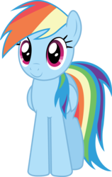 Size: 3000x4741 | Tagged: safe, artist:chubble-munch, rainbow dash, g4, female, high res, simple background, solo, transparent background, vector