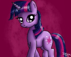 Size: 729x590 | Tagged: safe, artist:katrina-mae, twilight sparkle, g4, female, solo