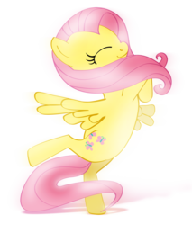 Size: 1024x1201 | Tagged: safe, artist:nicolaykoriagin, fluttershy, pegasus, pony, g4, female, solo