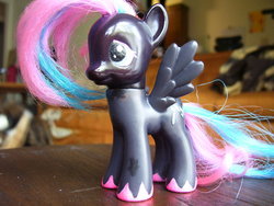 Size: 900x675 | Tagged: safe, artist:tesseractsshadow, oc, oc only, brushable, customized toy, irl, photo, toy