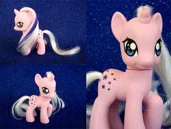 Size: 1000x750 | Tagged: safe, artist:psaply, twilight, g1, g4, customized toy, g1 to g4, generation leap, irl, photo, toy