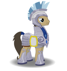 Size: 4765x5052 | Tagged: safe, artist:php50, doctor whooves, time turner, g4, absurd resolution, armor, helmet, khovansky, knight, male, sir, solo, warrior