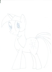 Size: 1712x2357 | Tagged: safe, artist:gabbygabrriell, twilight sparkle, g4, female, sketch, solo