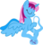 Size: 878x910 | Tagged: safe, artist:parclytaxel, oc, oc only, oc:parcly taxel, alicorn, genie, genie pony, pony, albumin flask, .svg available, alicorn oc, chemistry, pun, simple background, solo, transparent background, vector, volumetric flask