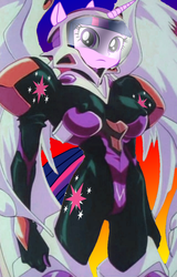 Size: 640x1003 | Tagged: safe, twilight sparkle, equestria girls, g4, cyberteam in akihabara, diva, female, solo