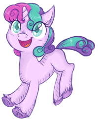 Size: 1024x1285 | Tagged: safe, artist:kyaokay, star dreams, pony, unicorn, g4, female, filly, happy, open mouth, solo, unshorn fetlocks