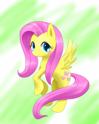 Size: 800x1000 | Tagged: safe, artist:hashioaryut, fluttershy, pegasus, pony, g4, blushing, female, mare, pixiv, solo