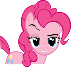 Size: 3570x3361 | Tagged: safe, artist:rd-fover, pinkie pie, g4, female, simple background, solo, transparent background, vector