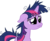 Size: 7239x6000 | Tagged: safe, artist:mactavish1996, twilight sparkle, pony, unicorn, g4, lesson zero, absurd resolution, dilated pupils, female, floppy ears, frown, mare, messy mane, pouting, sad, simple background, solo, transparent background, twilight snapple, unicorn twilight, vector