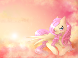 Size: 900x673 | Tagged: safe, artist:neko-luvz, fluttershy, g4, female, solo