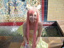 Size: 3664x2748 | Tagged: safe, artist:kumoisamashii, fluttershy, human, g4, cosplay, irl, irl human, photo, solo