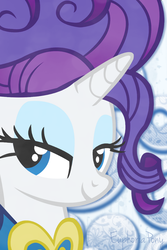 Size: 640x960 | Tagged: safe, artist:vivian reed, rarity, g4, alternate hairstyle, clothes, dress, female, solo, vector
