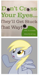 Size: 315x608 | Tagged: safe, derpy hooves, pegasus, pony, g4, cross-eyed, female, mare