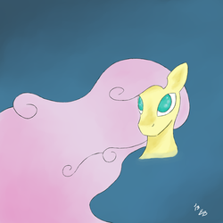 Size: 1800x1800 | Tagged: safe, artist:eccentric bloodstone, fluttershy, g4, female, solo