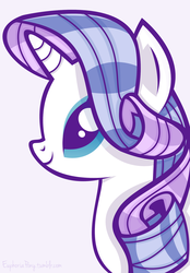 Size: 1280x1839 | Tagged: safe, artist:vivian reed, rarity, g4, female, profile, solo, vector