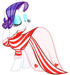 Size: 1280x1366 | Tagged: safe, artist:vivian reed, rarity, pony, unicorn, g4, green isn't your color, clothes, dress, female, simple background, smiling, solo, transparent background, vector