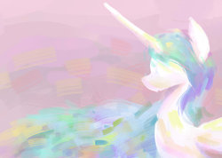 Size: 1024x728 | Tagged: safe, artist:chung-sae, princess celestia, g4, female, solo