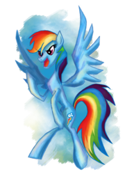 Size: 1939x2512 | Tagged: safe, artist:rariedash, rainbow dash, g4, female, solo