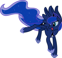 Size: 9297x8674 | Tagged: safe, artist:petalierre, princess luna, g4, absurd resolution, female, simple background, solo, transparent background, vector