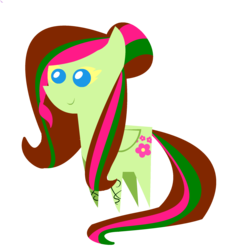 Size: 2320x2384 | Tagged: safe, artist:tay-niko-yanuciq, oc, oc only, pegasus, pony, flower, pointy ponies, simple background, solo, transparent background