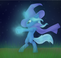 Size: 804x763 | Tagged: safe, artist:puzzles-and-ponies, trixie, pony, g4, bipedal, female, solo