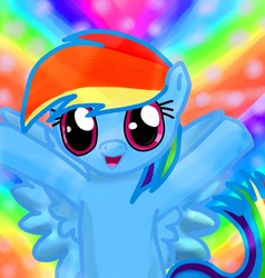 Size: 1700x1783 | Tagged: safe, artist:bonniebunchuu, rainbow dash, g4, female, solo