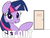 Size: 775x595 | Tagged: safe, artist:zev, twilight sparkle, pony, unicorn, g4, cute, door, exit, female, get out, looking at you, mare, pointing, reaction image, smiling, solo, twiface, wrong neighborhood