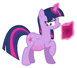 Size: 1173x1030 | Tagged: dead source, safe, artist:bumpywish, twilight sparkle, pony, unicorn, g4, accidental pregnancy, belly blush, book, explicit source, female, frown, inflation, looking at you, magic, mare, nervous, pregnant, pregnant expansion, raised hoof, show accurate, simple background, solo, sweat, sweatdrop, telekinesis, transparent background, unicorn twilight, vector, wide eyes