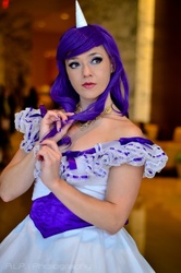 Size: 662x1000 | Tagged: safe, artist:hollygloha, rarity, human, g4, cosplay, irl, irl human, photo, solo