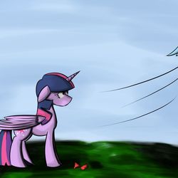 Size: 1024x1024 | Tagged: safe, artist:geneticanomaly, rainbow dash, twilight sparkle, alicorn, pony, g4, female, lesbian, mare, ship:twidash, shipping, tumblr, twilight sparkle (alicorn)