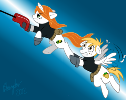 Size: 2067x1650 | Tagged: safe, artist:blairaptor, pegasus, pony, unicorn, female, kim possible, kim possible (character), male, ponified, ron stoppable