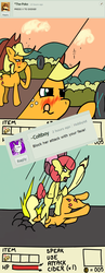 Size: 2500x6414 | Tagged: safe, artist:doggonepony, apple bloom, applejack, g4, comic, drunk aj 365