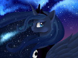 Size: 1024x768 | Tagged: safe, artist:esperanta-dragon, princess luna, g4, female, solo