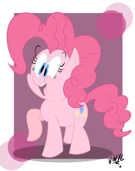 Size: 1024x1291 | Tagged: safe, artist:vinyl-stomp, pinkie pie, g4, female, solo