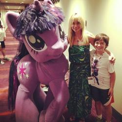 Size: 1024x1024 | Tagged: safe, twilight sparkle, human, g4, clothes, costume, irl, irl human, photo, tara strong
