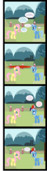 Size: 2449x8878 | Tagged: safe, artist:pypehype, fluttershy, trixie, bird, parrot, g4, comic, pet