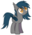 Size: 2568x2784 | Tagged: safe, artist:zee66, oc, oc only, oc:speck, bat pony, pony, g4, death stare, simple background, solo, transparent background, vector