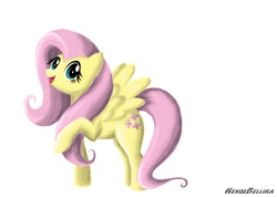 Size: 2318x1650 | Tagged: safe, artist:hengebellika, fluttershy, g4, female, solo