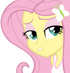 Size: 1280x1331 | Tagged: safe, artist:vivian reed, fluttershy, equestria girls, g4, female, simple background, solo, transparent background, vector