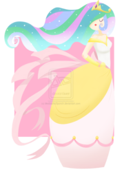 Size: 1024x1445 | Tagged: safe, artist:cosmicponye, princess celestia, human, g4, eyes closed, female, humanized, solo