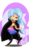 Size: 598x1024 | Tagged: safe, artist:cosmicponye, trixie, human, g4, adventure time, female, humanized, male, solo, style emulation